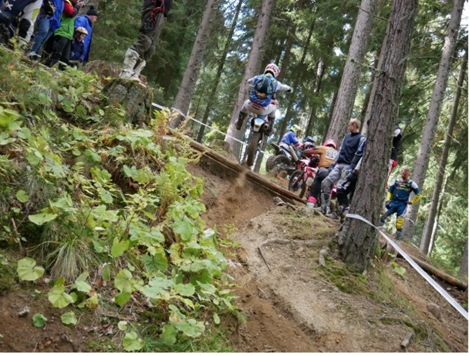 um auch noch den querliegenden Baum zu meistern
